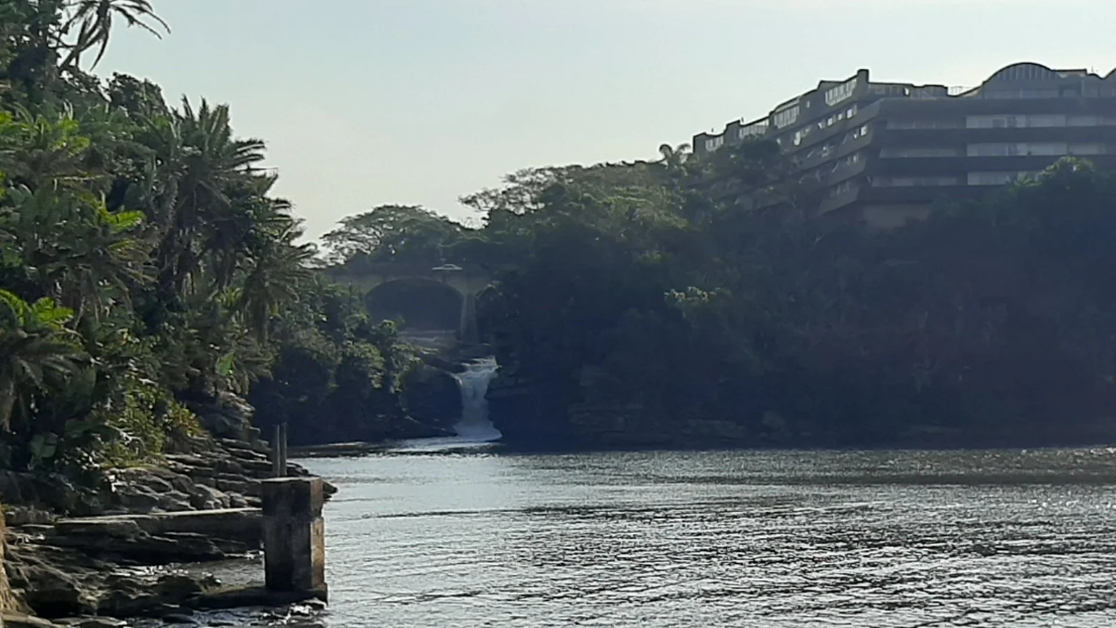 Uvongo waterfall